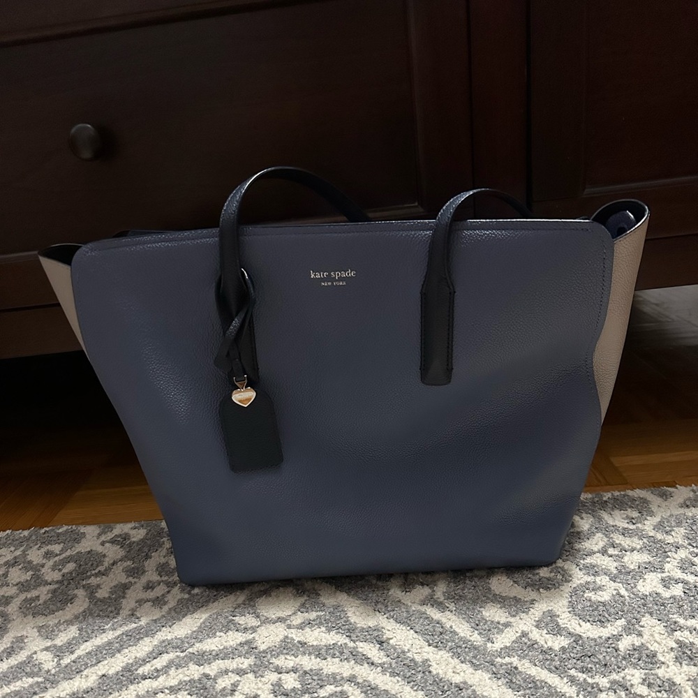 Kate Spade Large Two Tone Tote.  Great for work and travel!